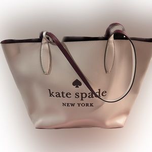 Kate Spade Tote Rose Smoke Bag (Pre-Owned)